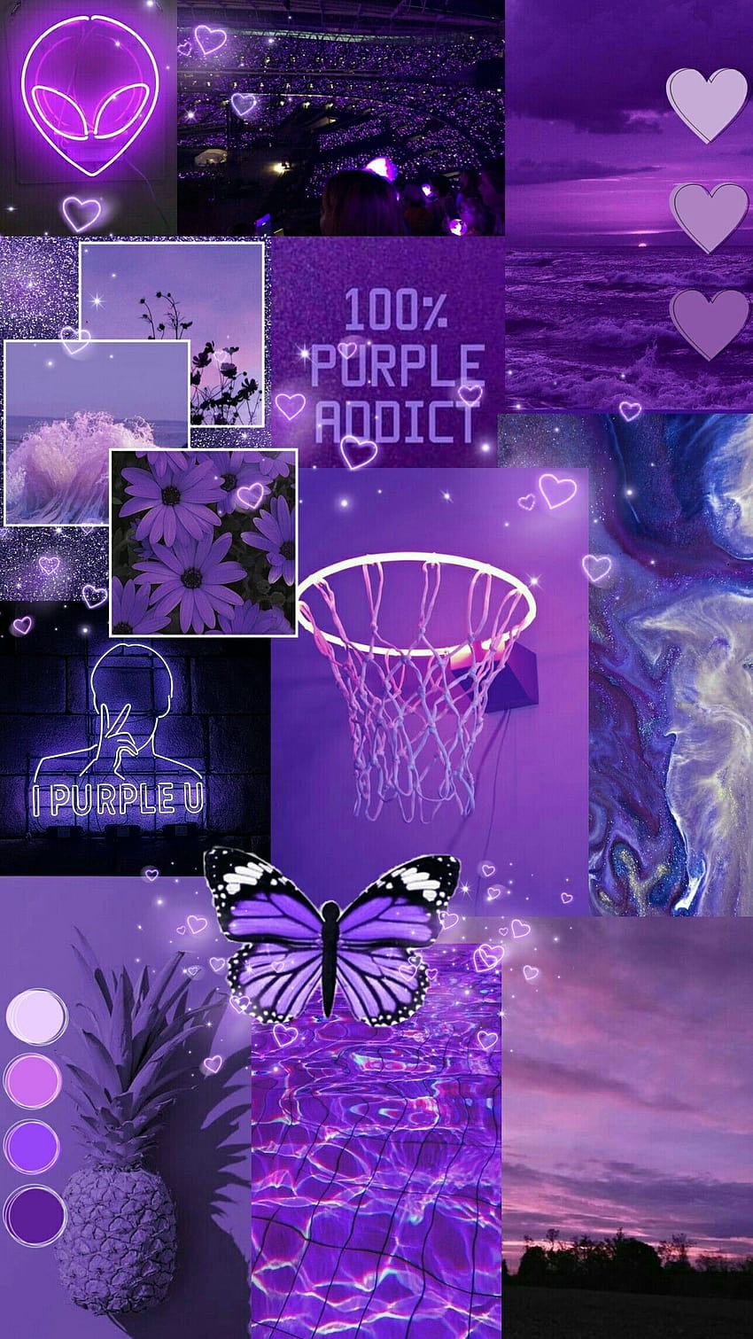 I purple you bts HD phone wallpaper | Pxfuel