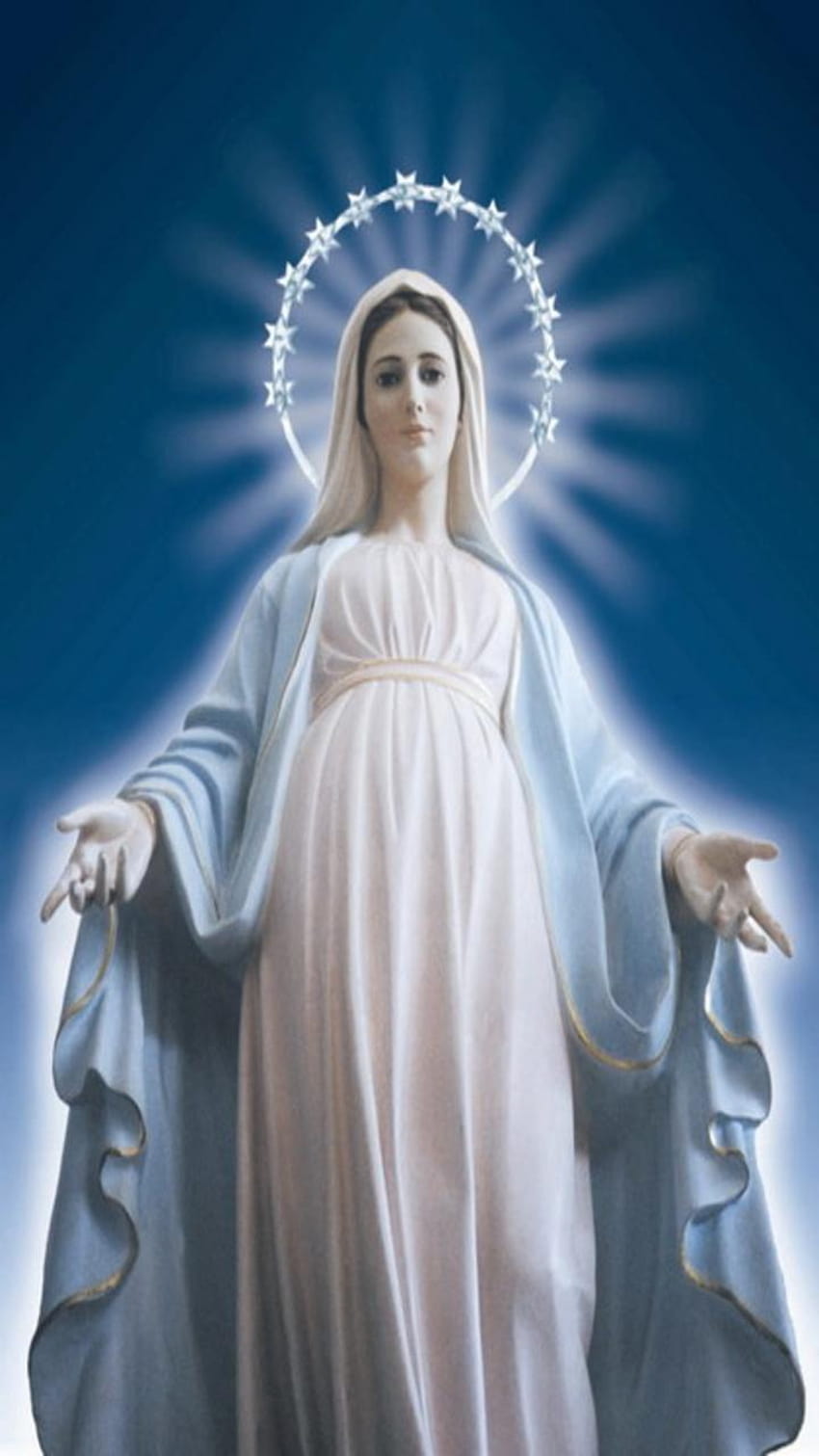 Virgin Mary for Android, mother mary phone HD phone wallpaper