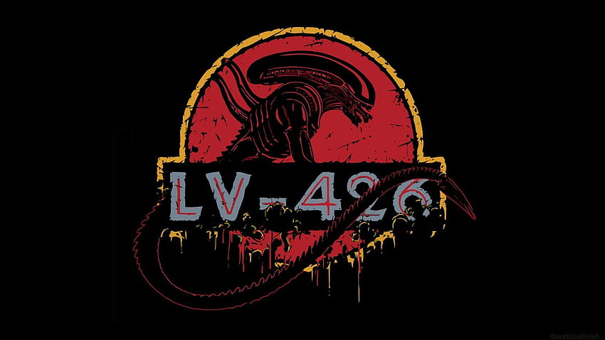Alien Movie Logo HD wallpaper