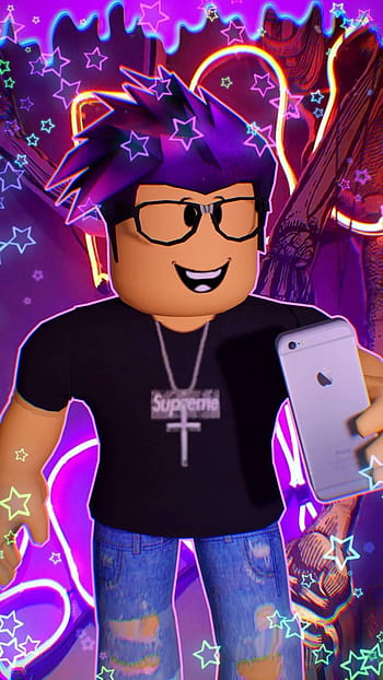 Download Get ready to play Roblox with this Roblox Boy avatar! Wallpaper