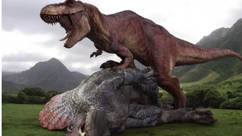 Jurassic world T Rex vs Spinosaurus vs D Rex [1280x720] for your , Mobile & Tablet, jurassic world evolution t rex HD wallpaper