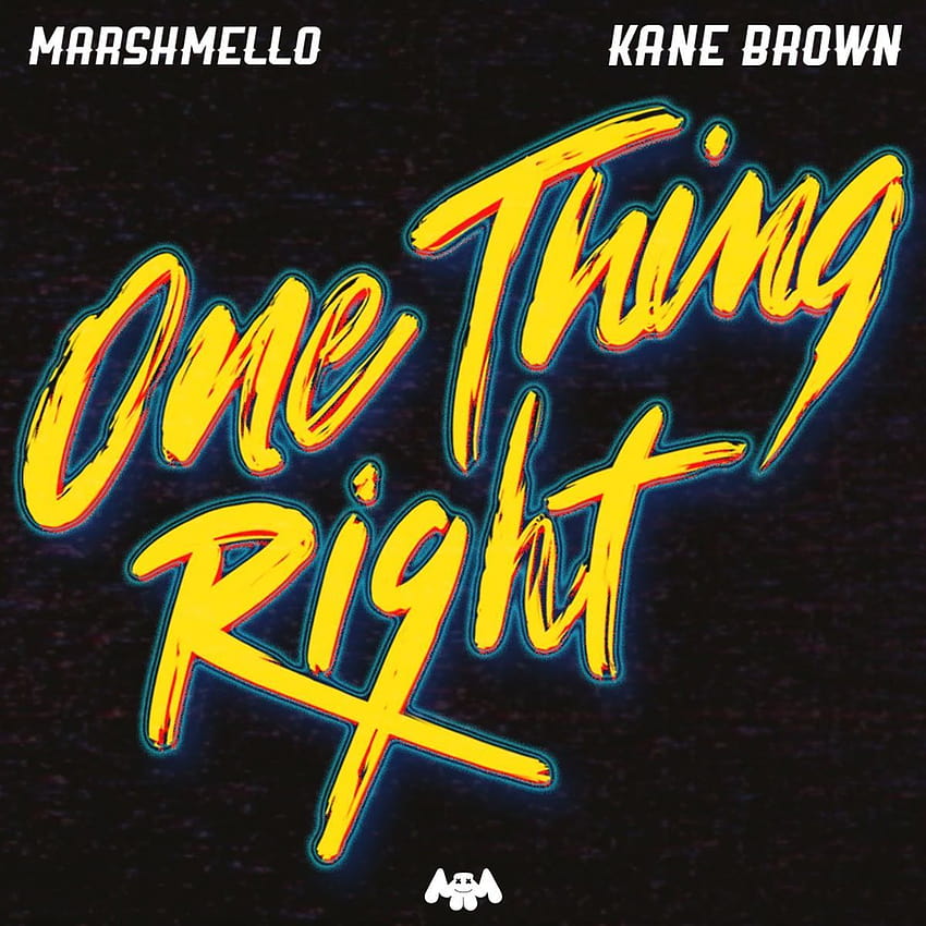 Marshmello & Kane Brown, marshmello kane brown one thing right HD phone wallpaper