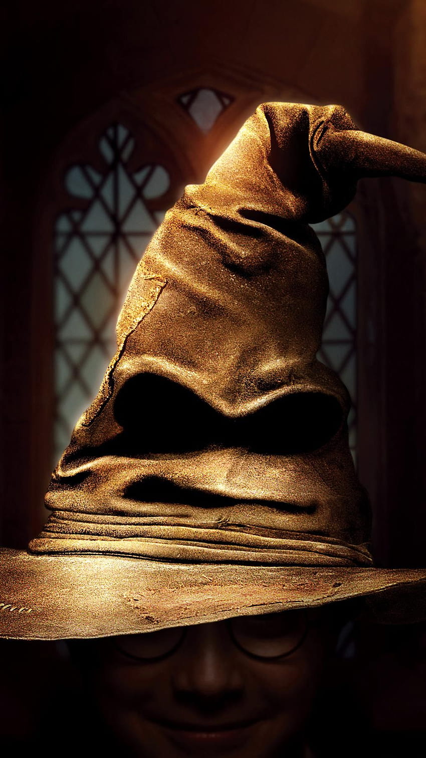 Harry Potter y el cáliz de fuego, sombrero seleccionador fondo de pantalla del teléfono