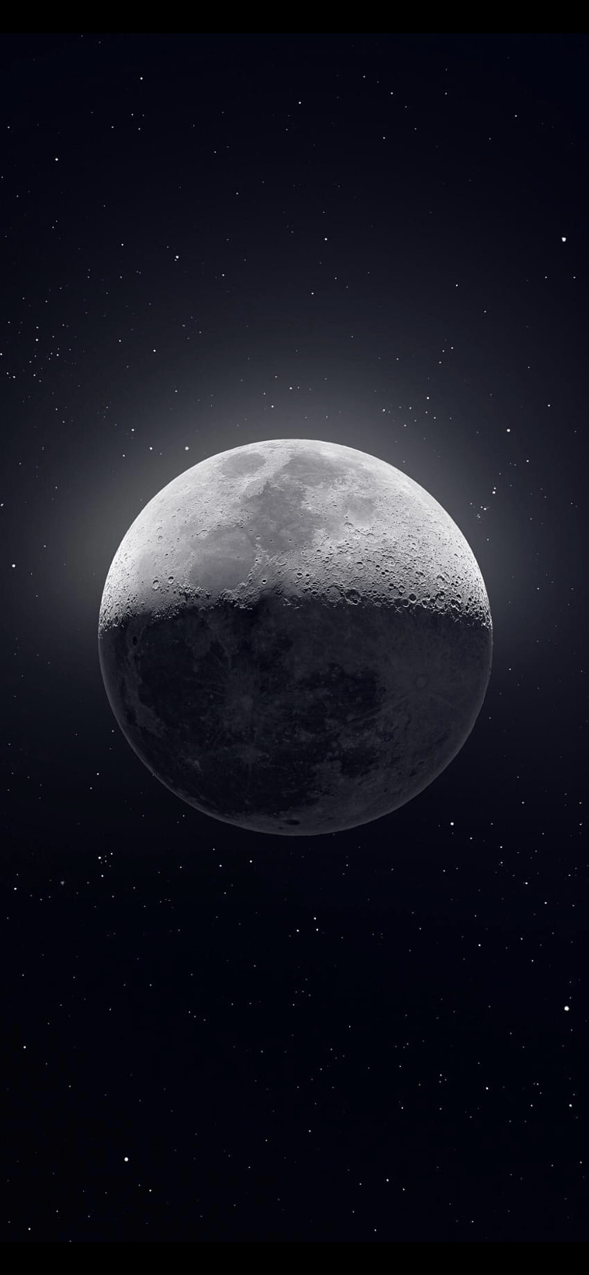 Awesome moon scaled to iPhone XR, iphone xr black HD phone wallpaper