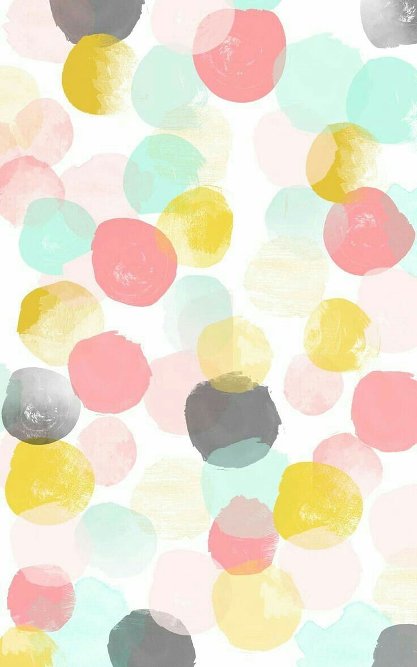 Love how simple and dreamy this pattern is!, pastel pattern HD phone wallpaper