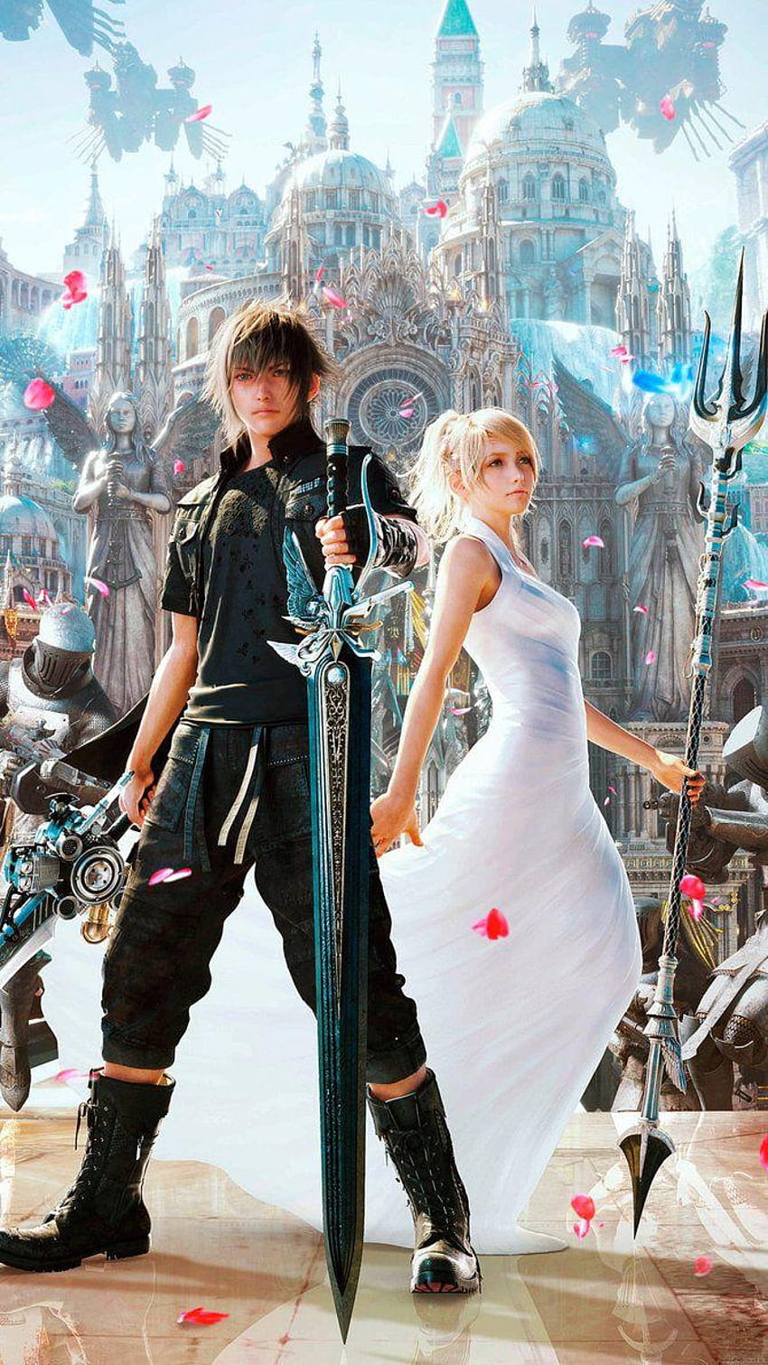 สมาร์ทโฟน Final Fantasy XV โดย De ม็อบสุดมหัศจรรย์ วอลล์เปเปอร์โทรศัพท์ HD