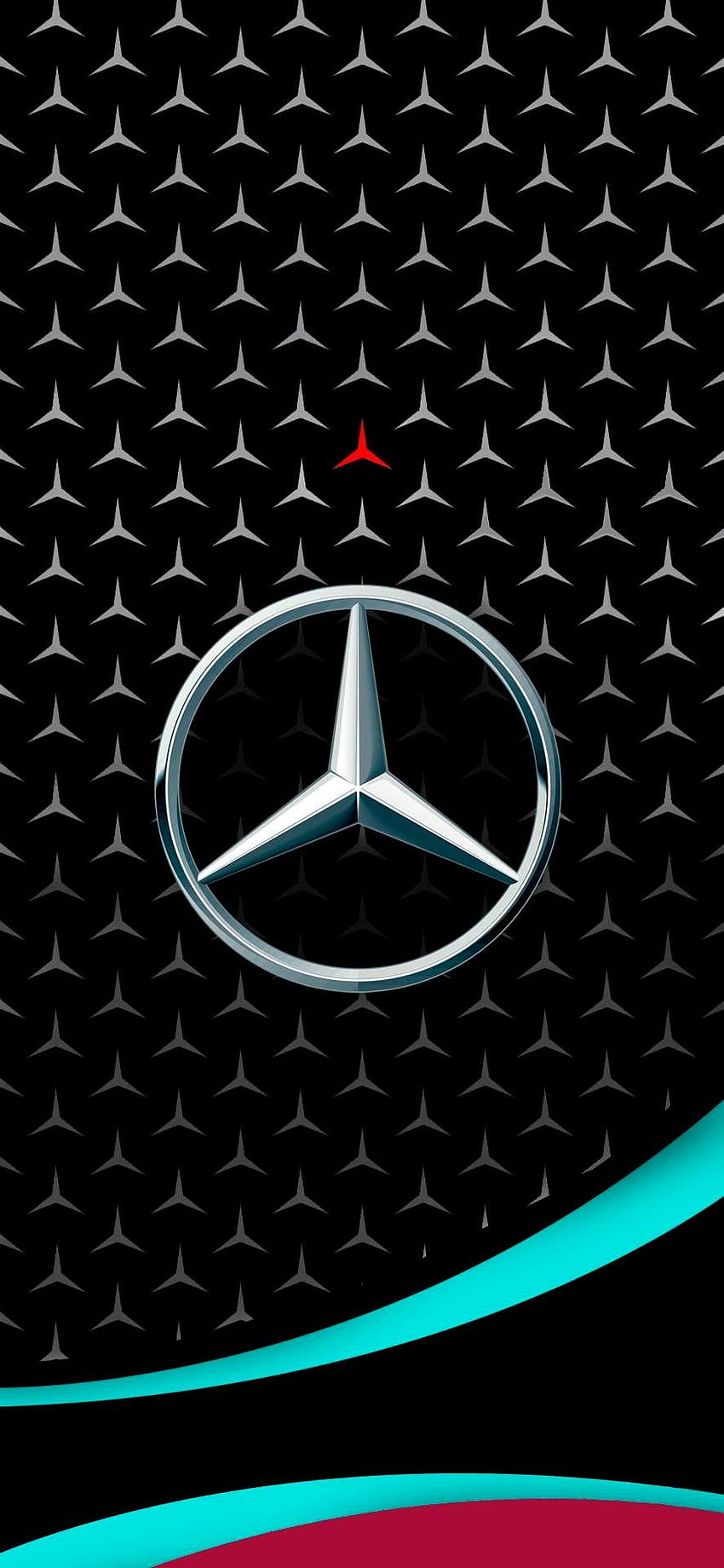 Teléfono Mercedes F1, teléfono mercedes benz f1 fondo de pantalla del teléfono