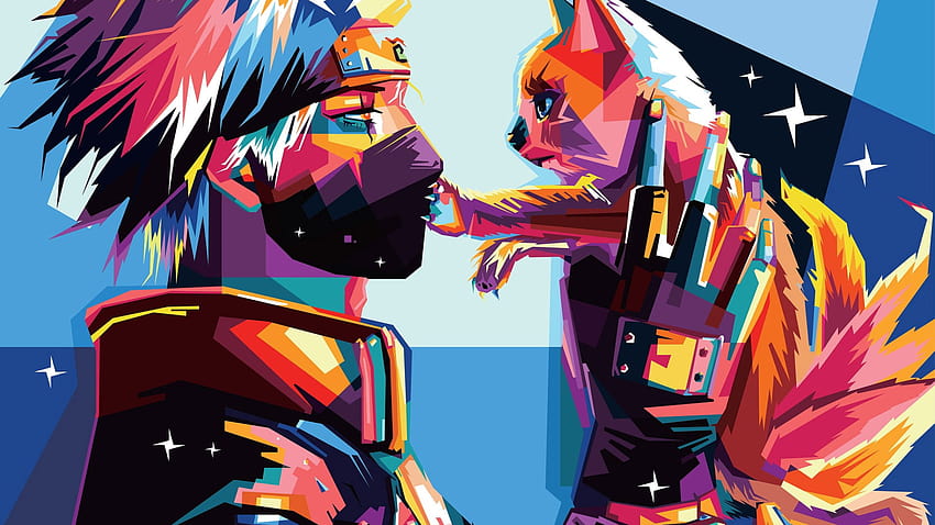 Naruto Anime, Cat, Anime Boys, Colorful • For You, colorful anime pc HD wallpaper