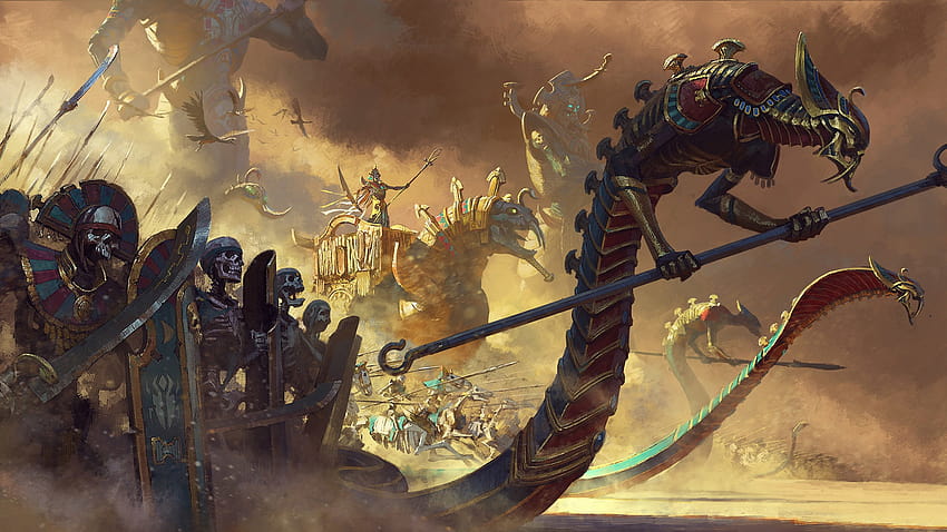 5071536 / 1920x1080 Undead, Total War: Warhammer, Sword, Warrior, Shield, Skeleton JPG, warhammer fantasy battle HD wallpaper