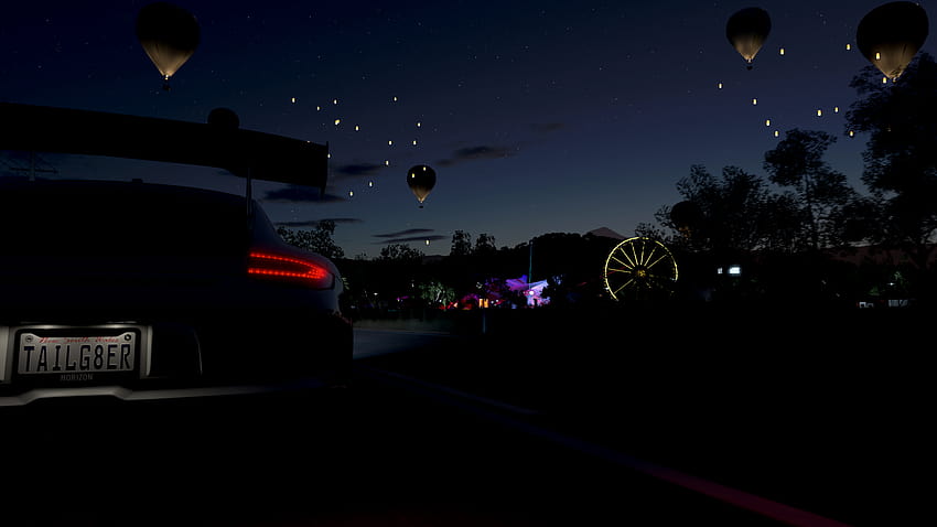 Conducción nocturna, conducción fondo de pantalla