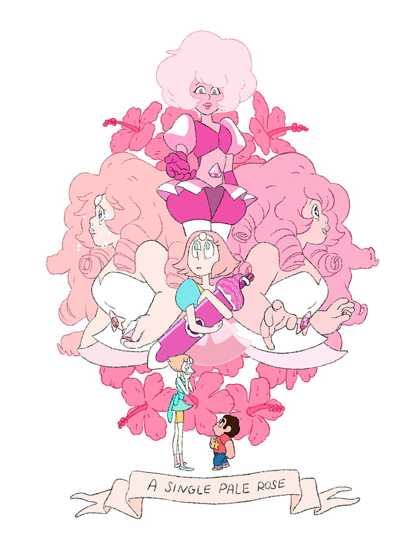 I mean..kudos to them for making us think rose wasn't PD because that was like the OG th…, pink diamond vs rose quartz HD phone wallpaper