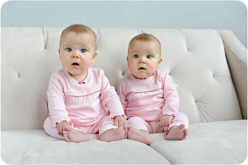 21 Cute Twin Baby, national twin day HD wallpaper