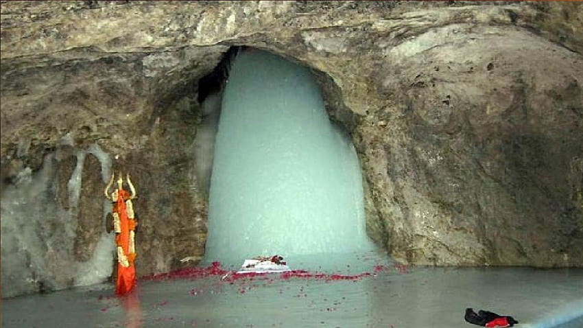 인도 아마르나스의 유명한 쉬블링, 아마르나스 동굴의 과학적인 이유는 무엇입니까? HD 월페이퍼