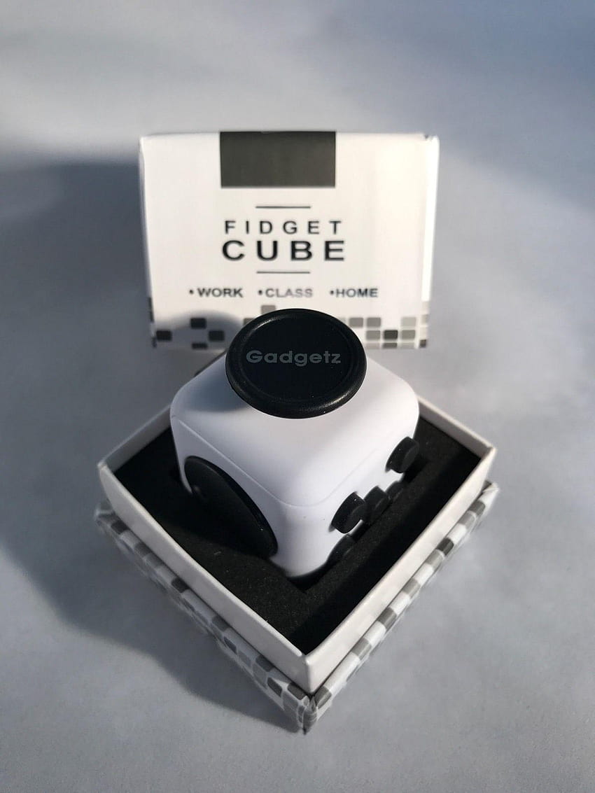 2x Fidget Cube ความวิตกกังวล ความเครียด บรรเทา โฟกัส ของเล่น ของขวัญ ผู้ใหญ่ เด็ก วอลล์เปเปอร์โทรศัพท์ HD