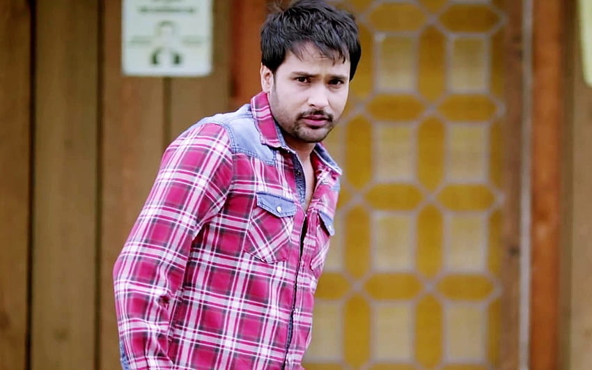 Amrinder Gill In Check Shirt 00004 Baltana [1920x1080] for your , Mobile & Tablet HD wallpaper