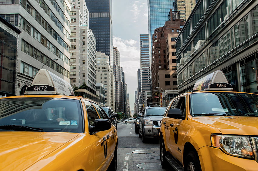 taxi cab york and, new york cab HD wallpaper