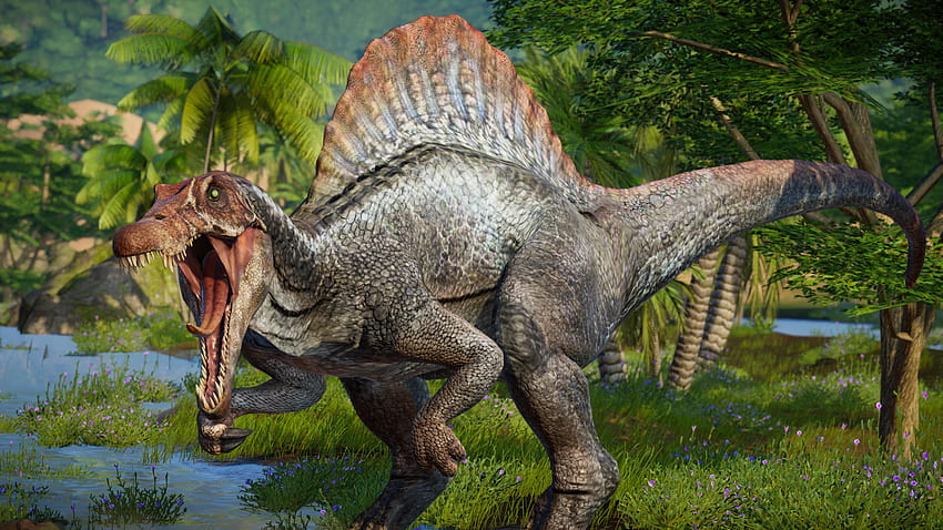 Spinosaurus From JP3 /Credit: NikoRex from NEXUSMODS!: jurassicworldevo, spinosaurus jurassic world evolution HD wallpaper