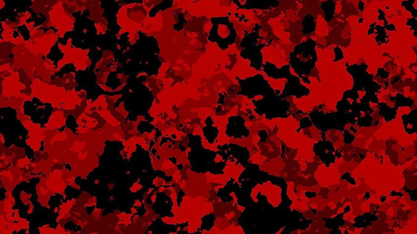 Siyah Ve Kırmızıya Bak, Kamuflaj HD duvar kağıdı