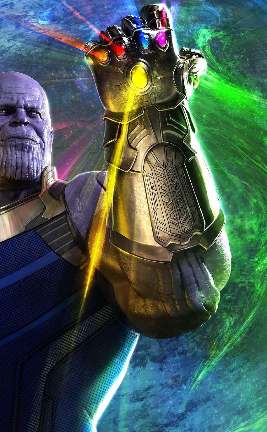 950x1534 Thanos en Avengers Infinity War 950x1534 Resolución, piedra mental fondo de pantalla del teléfono