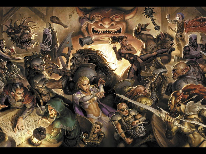 dungeons, Dragons, Forgotten, Realms, Magic, 1scl, Rpg, Action, forgotten realms HD wallpaper