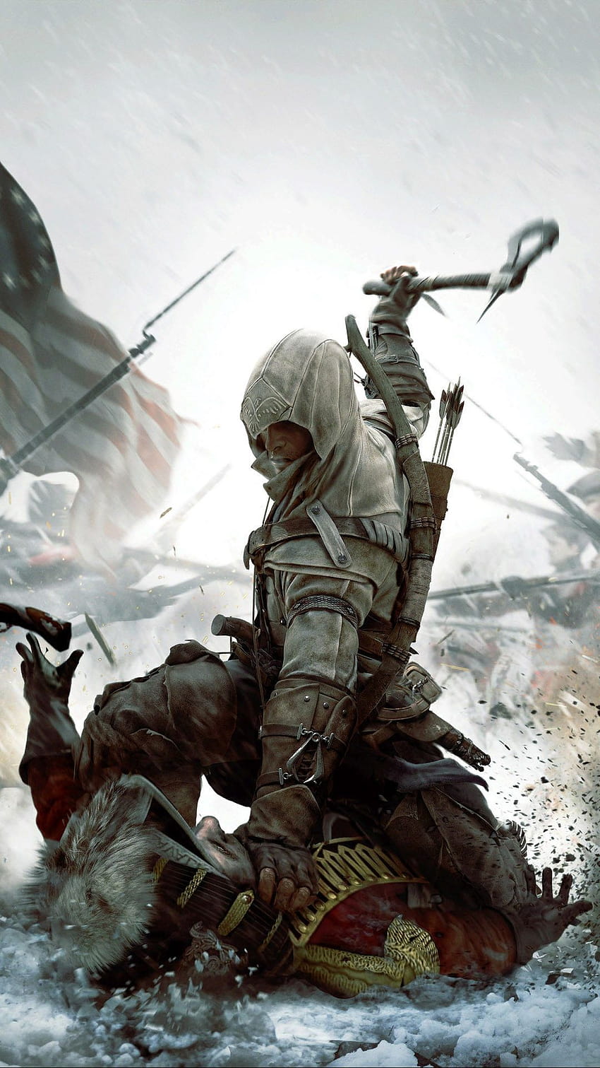 Assassin's Creed Iphone, ac3 HD phone wallpaper