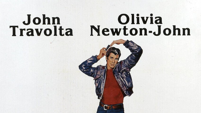 John Travolta plakaty filmowe Olivia Newton, Olivia Newton John Tapeta HD