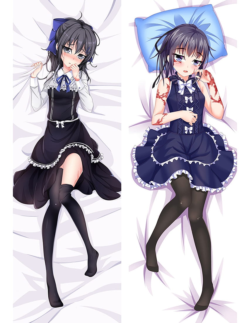 Hot Anime Menhera Chan Manga Otaku Hugging Body Decorative Pillow Cover  Case Dakmakura Pillowcases Menhera 60 x 20 inches(150cm x 50cm)