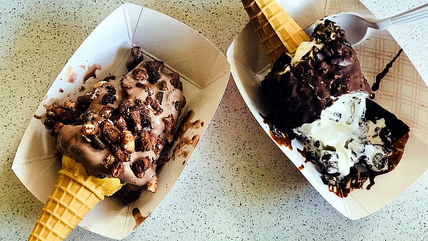 New York's best ice cream shops: Where to find them, ice cream sundae cookies and cream HD wallpaper