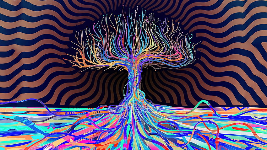 Psychedelic, psychedelia HD wallpaper