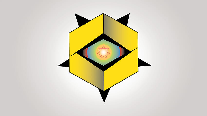 Unikursales Hexagramm, Hintergründe HD-Hintergrundbild