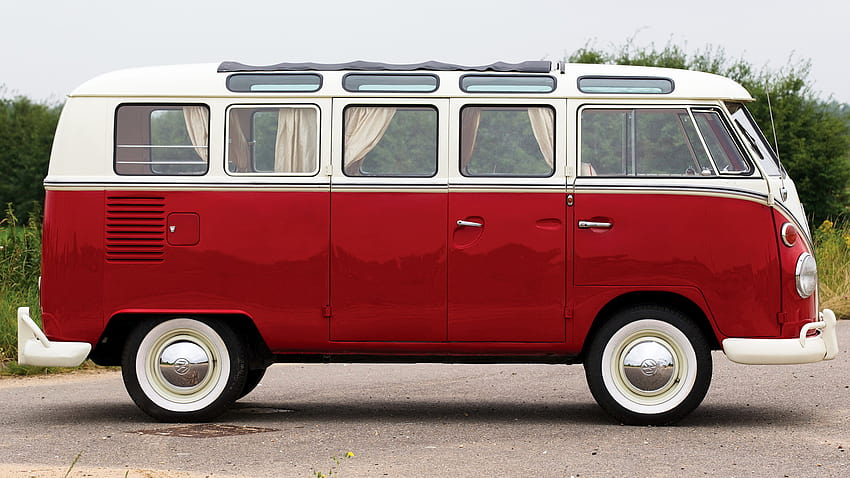 1964 Volkswagen T1 Deluxe Microbus, minibus HD wallpaper