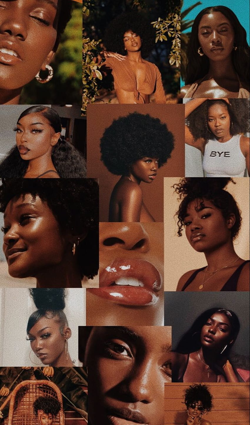 90 Melanin ideas in 2021, melanin girls aesthetic HD phone wallpaper