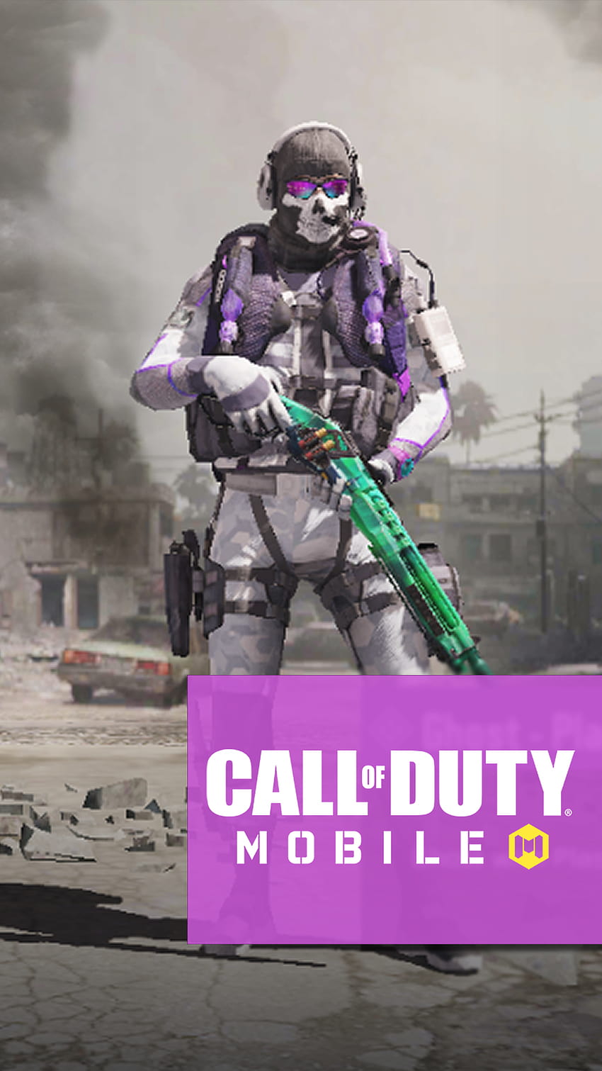 Call of Duty: Mobile, ghost plasma HD phone wallpaper