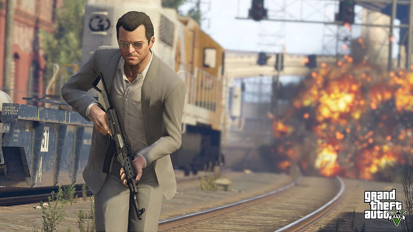 GTA 5 verkaufte Uncharted 4 letztes Jahr in Großbritannien; PS4 schnitt besser ab als Xbox One, Grand Theft Auto v Premium Edition HD-Hintergrundbild