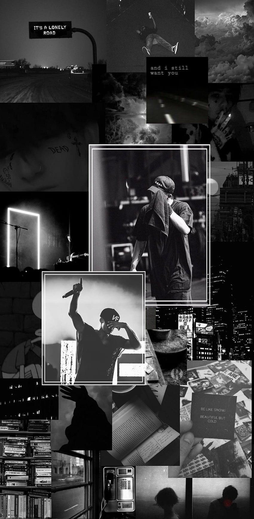 Nf real music aesthetic black and white, nf just like you HD phone wallpaper
