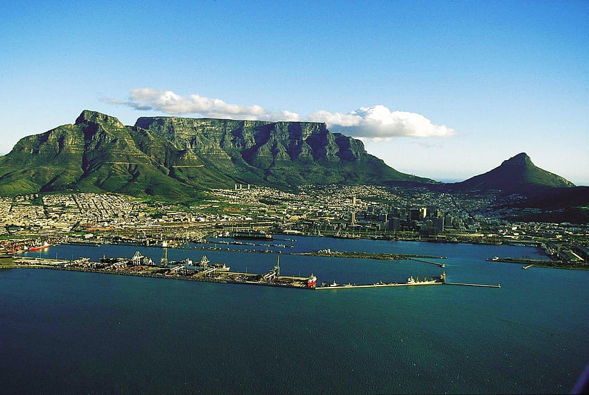 Table mountain cape town backgrounds Stock HD wallpaper
