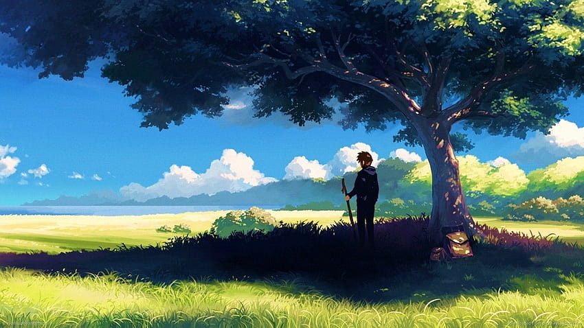 3 Peaceful Anime, anime calm HD wallpaper