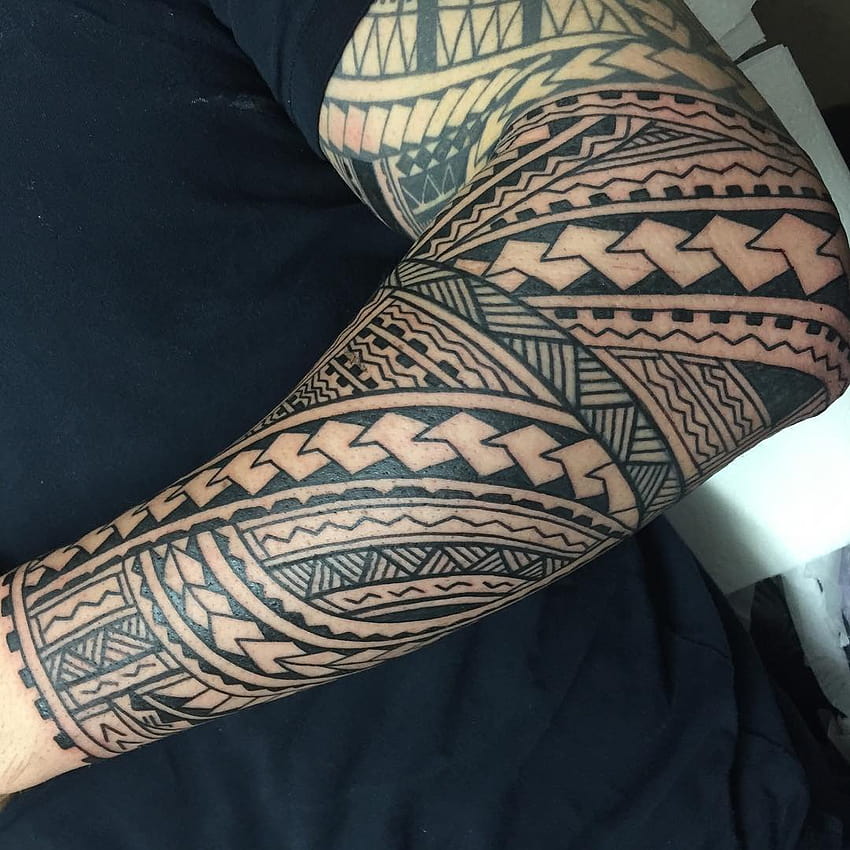 sleeve | tattoo | samoan | tatau | art - YouTube