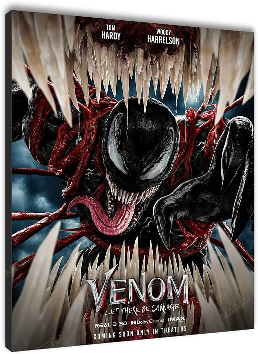 Beli Venom 2 : Biarkan Ada Pembantaian Poster Woody Harrelson Pembantaian Pertempuran Tom Hardy Poster Film Poster Resmi Kanvas Lukisan Dinding Seni Dekorasi SANTA RONA Xirokey, racun biarkan ada pembantaian film wallpaper ponsel HD