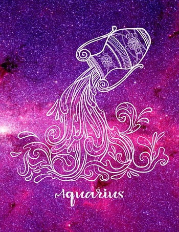 Aquarius zodiac sign, Aura poster, Energy, Grainy gradient, Museum poster,  Horoscope, Y2K aesthetic