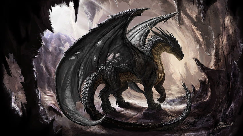 Gothic Dragon, anne stokes HD wallpaper