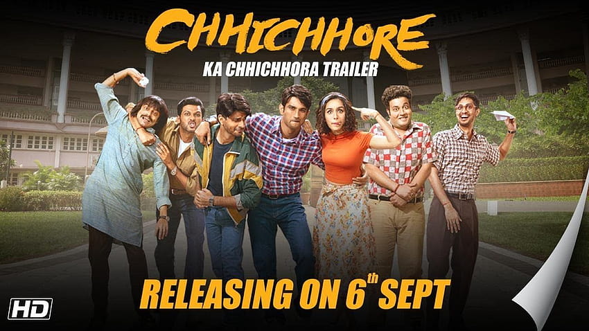 Chichhore Hindi Movie Tapeta HD