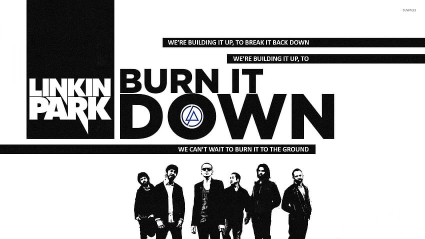 Brûlez-le Linkin Park Fond d'écran HD