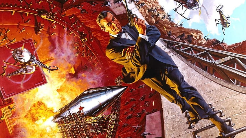 Roket Adam James Bond ajanı 007 Sean Connery HD duvar kağıdı