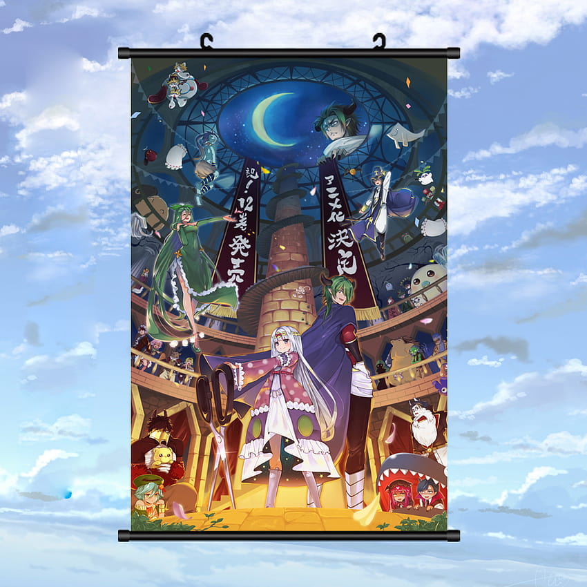 Maoujou de Oyasumi Maō Tasogare Anime Poster Home Decor Wall Scroll Gifts 10 HD phone wallpaper