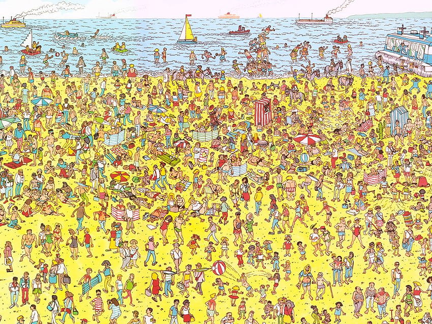 Onde está Waldo? , Desenho animado, HQ Cadê Wally?, Cadê Wally papel de parede HD