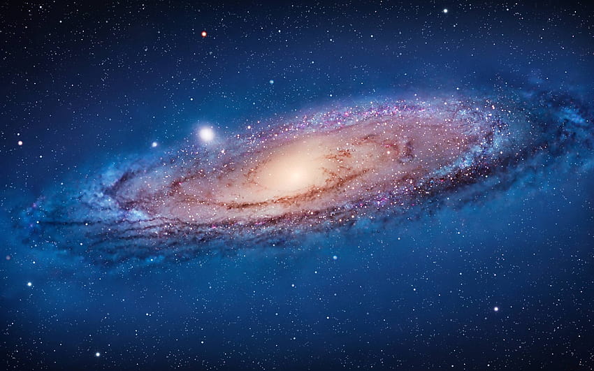WWDC'den mac için Andromeda Uzayının Yeni Mac OS X Aslan Gökadası HD duvar kağıdı