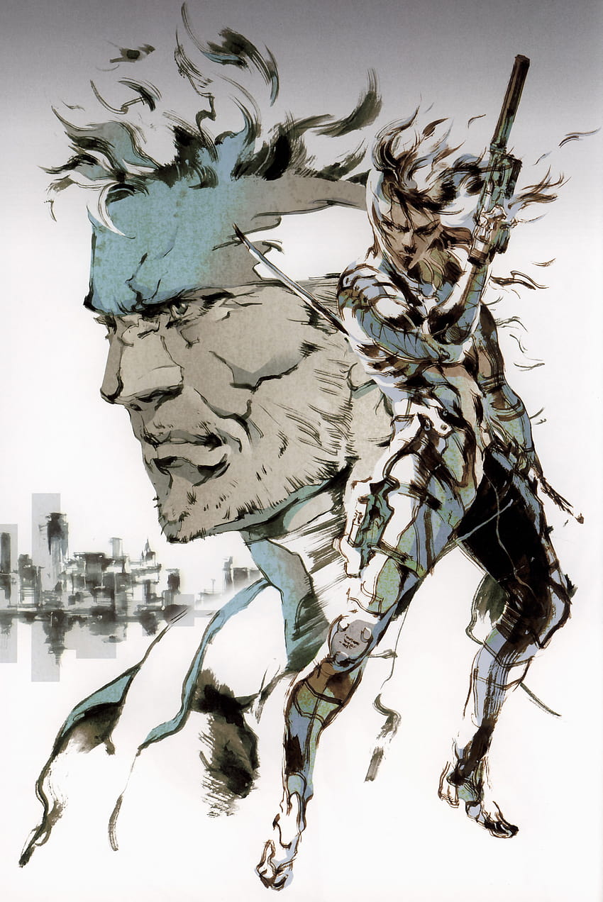 Metal Gear Solid Artiste Yoji Shinkawa Fond d'écran de téléphone HD