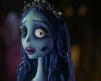 Corpse Bride Emily Crown Wedding Gown Victor Van Dort Edible Cake Topp 