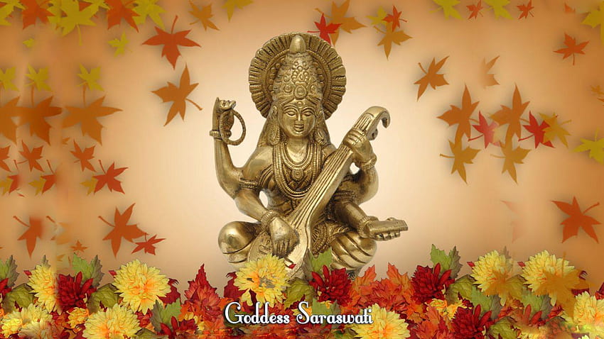 Goddess Saraswati Mobile, lord saraswati HD wallpaper